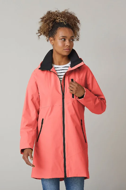 JEANELLE Waterproof Spring Jacket with Detachable Hood 2493