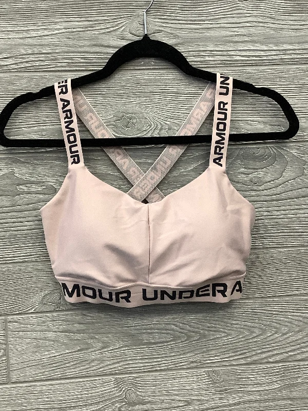 Athletic Bra By Under Armour In Pink, Size: L