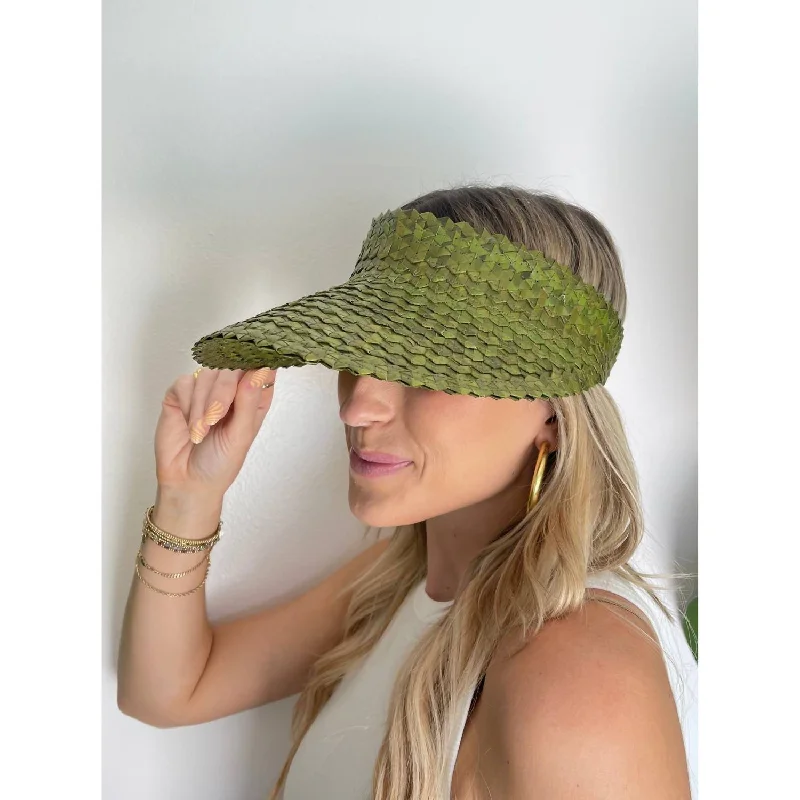 Baha Visor In Palm Green