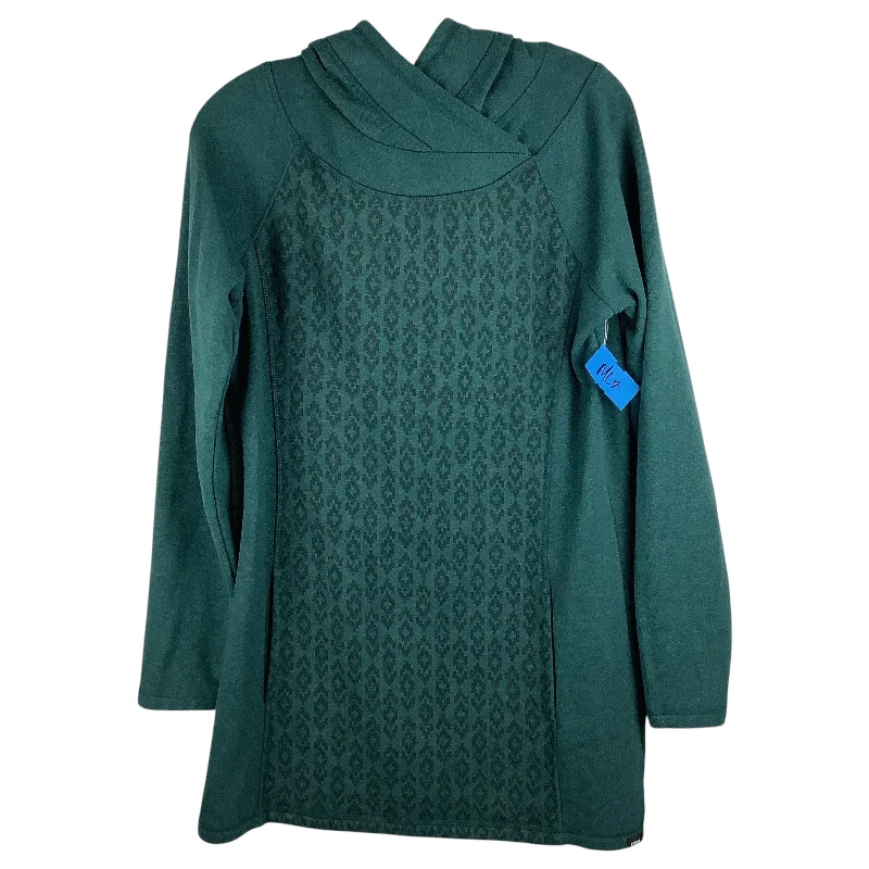 Sweatshirt Hoodie By Prana In Green, Size: L