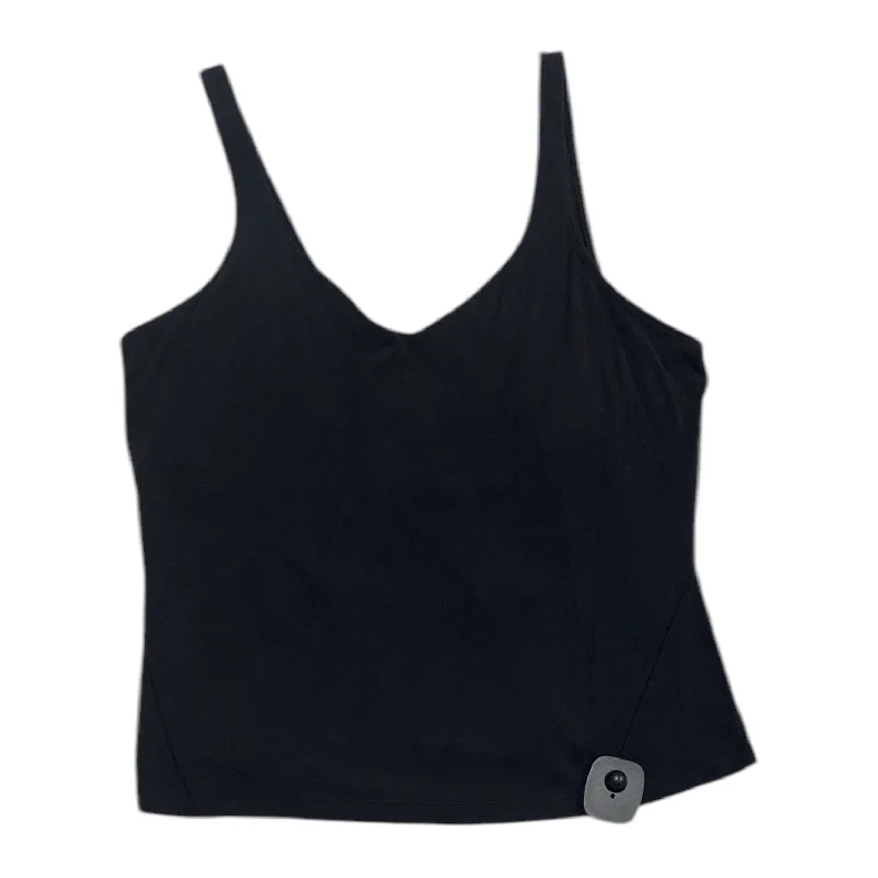 Athletic Bra By Lululemon In Black, Size: 14