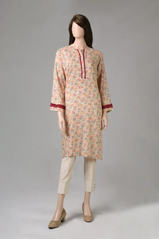 Printed Cotton Viscose Stitched Shirt