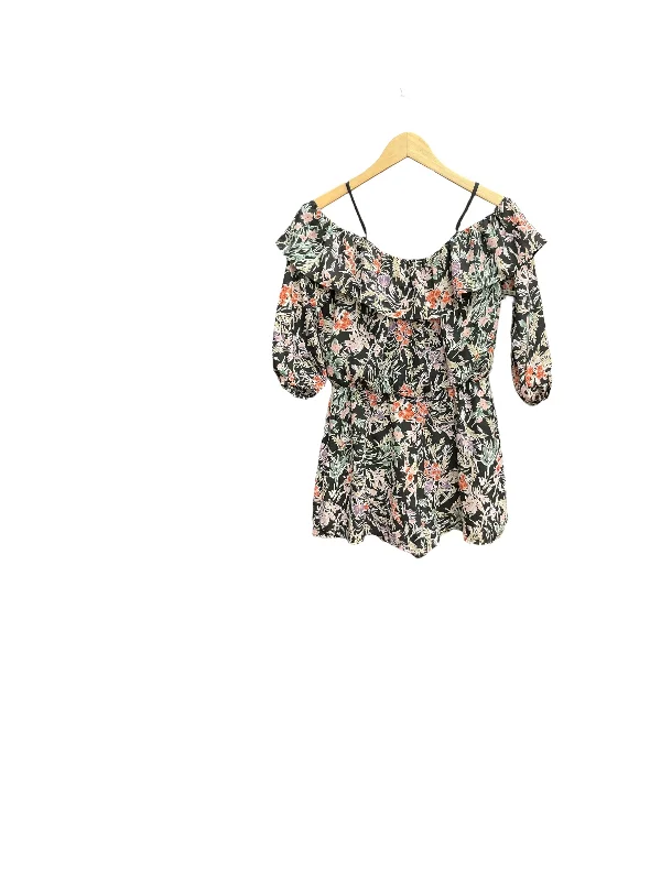 Floral Print Romper As U Wish, Size M