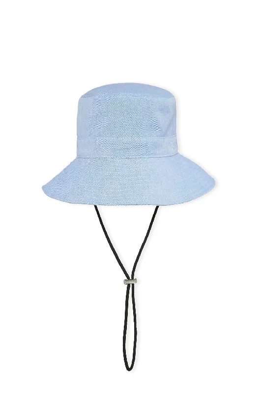 Women's Fisherman Bucket Hat In Baby Blue