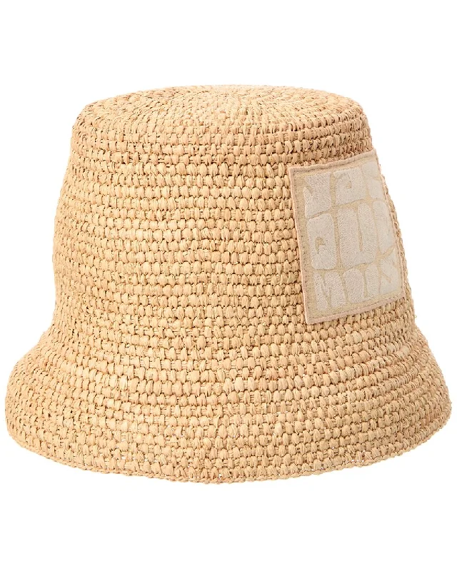 Jacquemus Le Bob Ficiu Raffia Hat