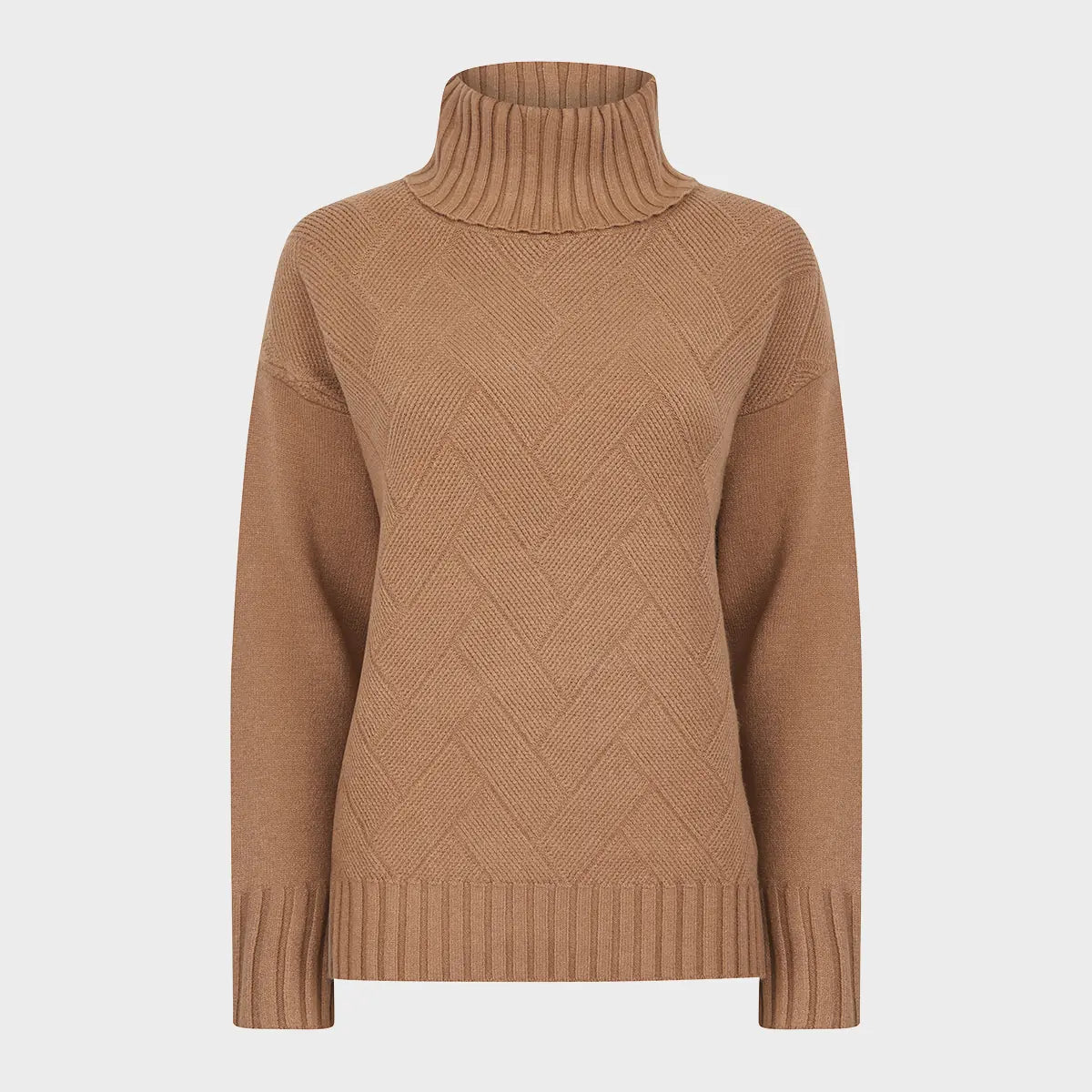 Ladies Roll Neck Jumper