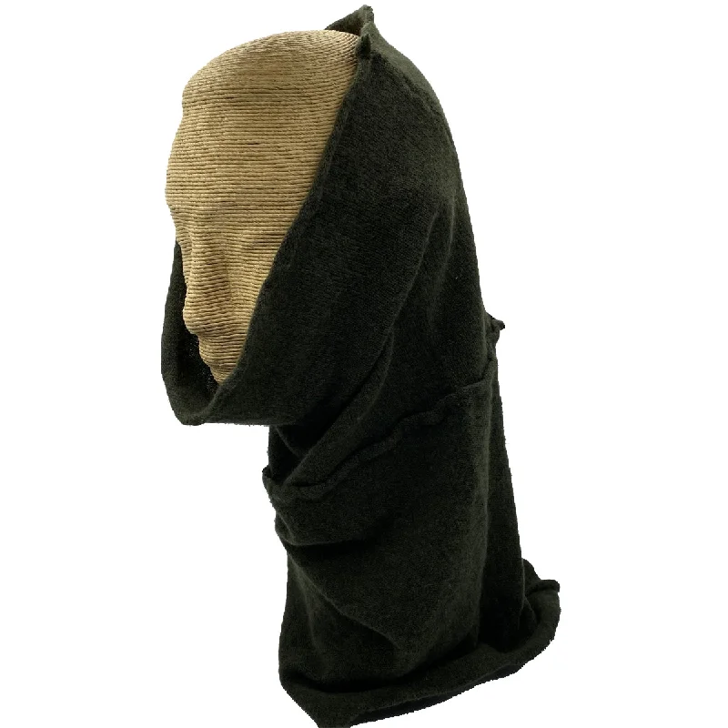 CASHMERE NECK WARMER / HOOD