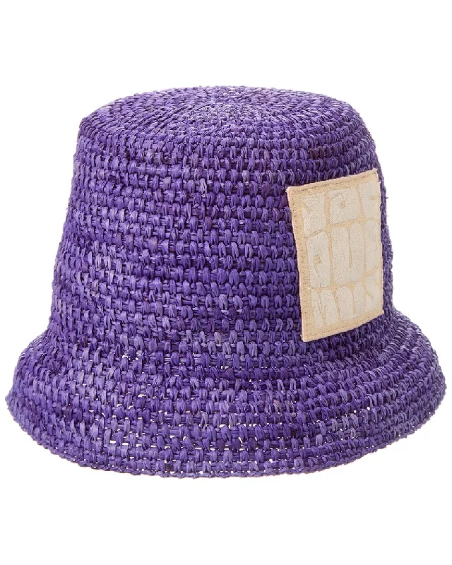 Jacquemus Le Bob Ficiu Raffia Hat