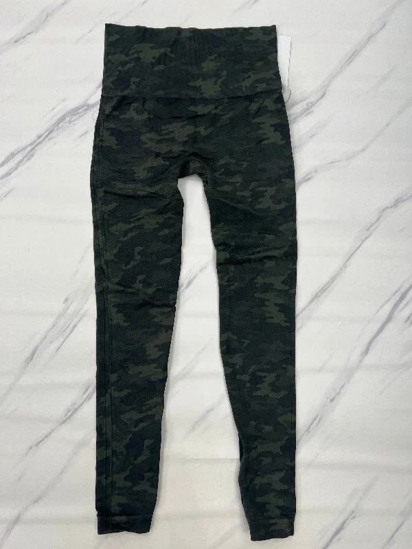 Pants Leggings By Spanx In Camouflage Print, Size: M