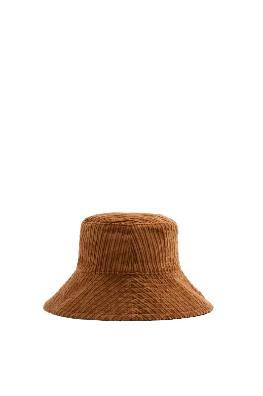 Women's Alcome Bucket Hat In Camel