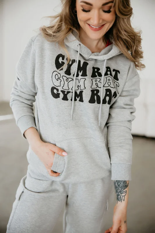 Gym Rat Graphic Hoodie