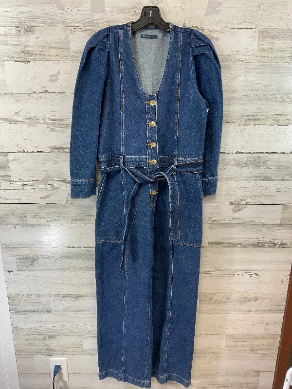 Jumpsuit By MARFINNO In Blue Denim, Size: M