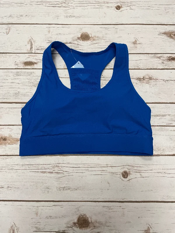 Athletic Bra By Fabletics In Blue, Size: L