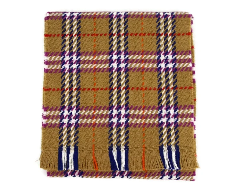 Burberry Women's Antique  Vintage Check Extra Fine Merino Wool Scarf