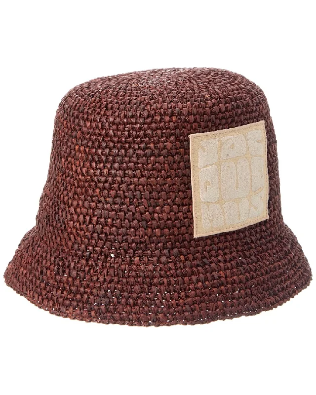 Jacquemus Le Bob Ficiu Raffia Hat