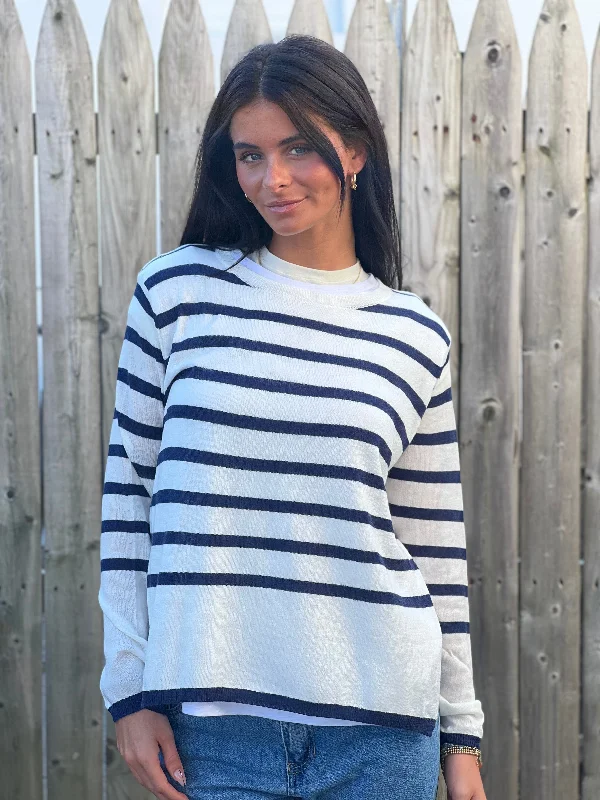 Stripe Lightweight Sweater