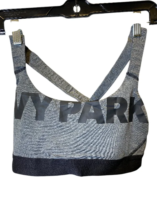 Athletic Bra By Ivy Park In Grey, Size: M