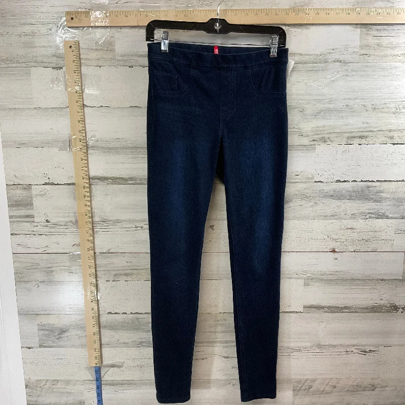 Blue Denim Pants Leggings Spanx, Size S