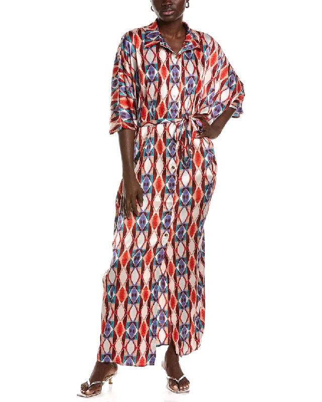 Beulah Maxi Shirtdress