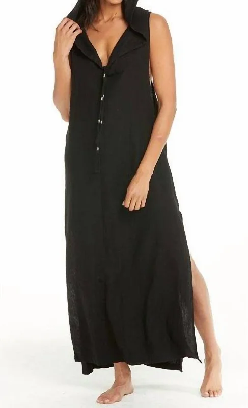 Kiara Maxi Dress In Black