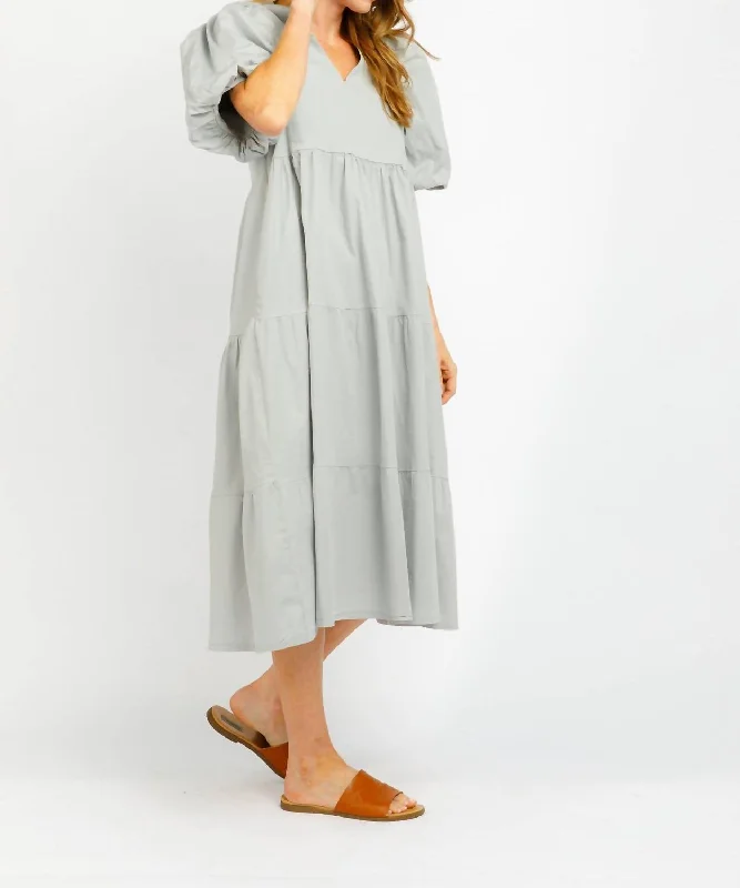 Sonora Maxi Dress In Grey