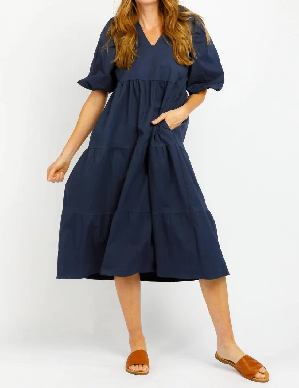 Sonora Maxi Dress In Navy