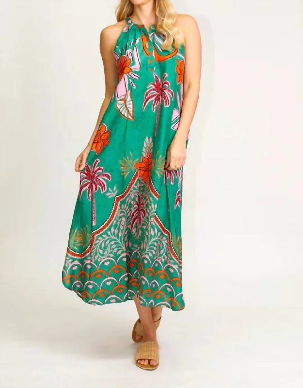 Havana Maxi Dress In Fern