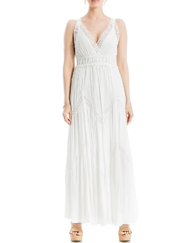 Max Studio Sleeveless V-Neck Maxi Dress