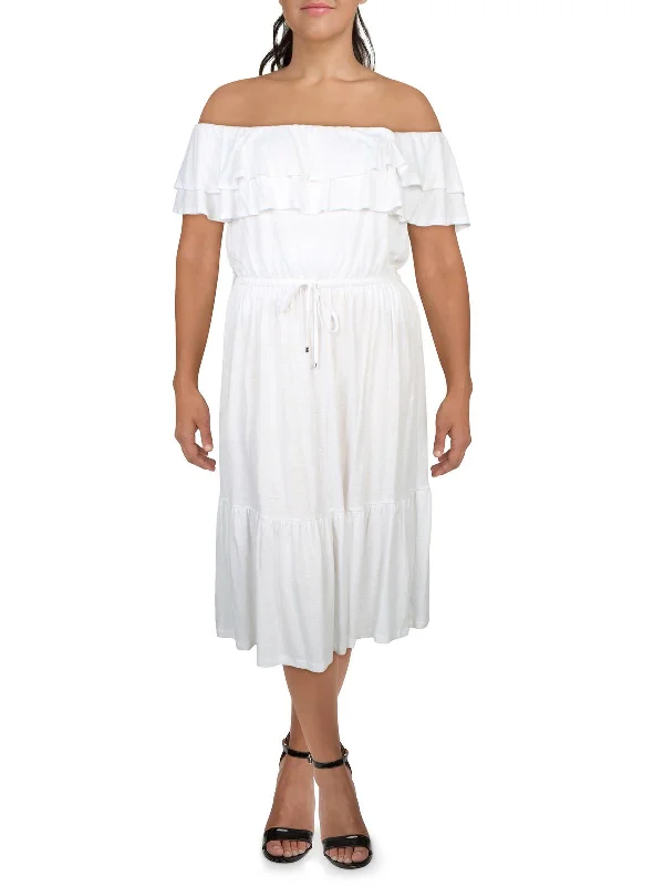 Womens Linen Maxi Dress