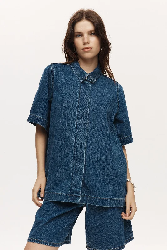 Marle Rylan Shirt - Heritage Blue