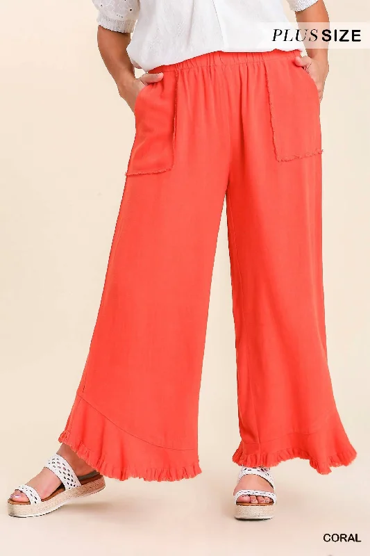 Return To Sender Pants In Coral