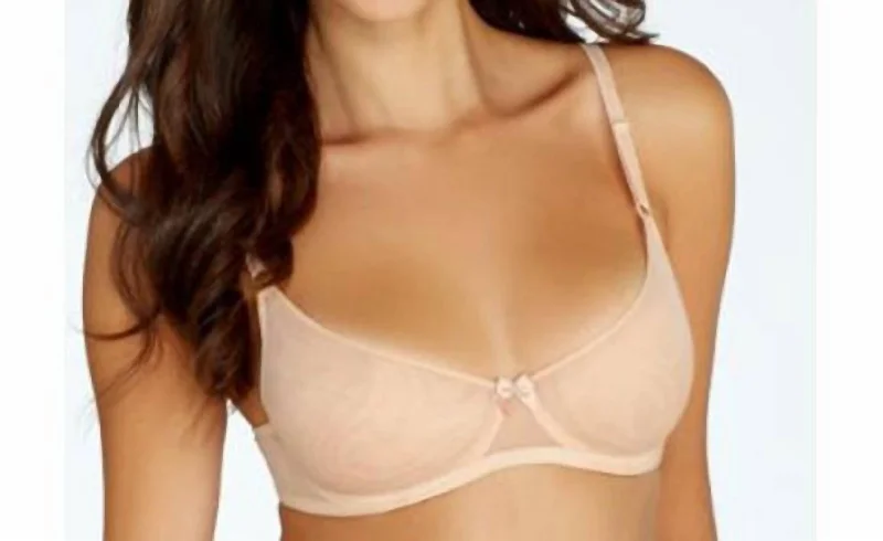 Underwire Demi Bra In Beige