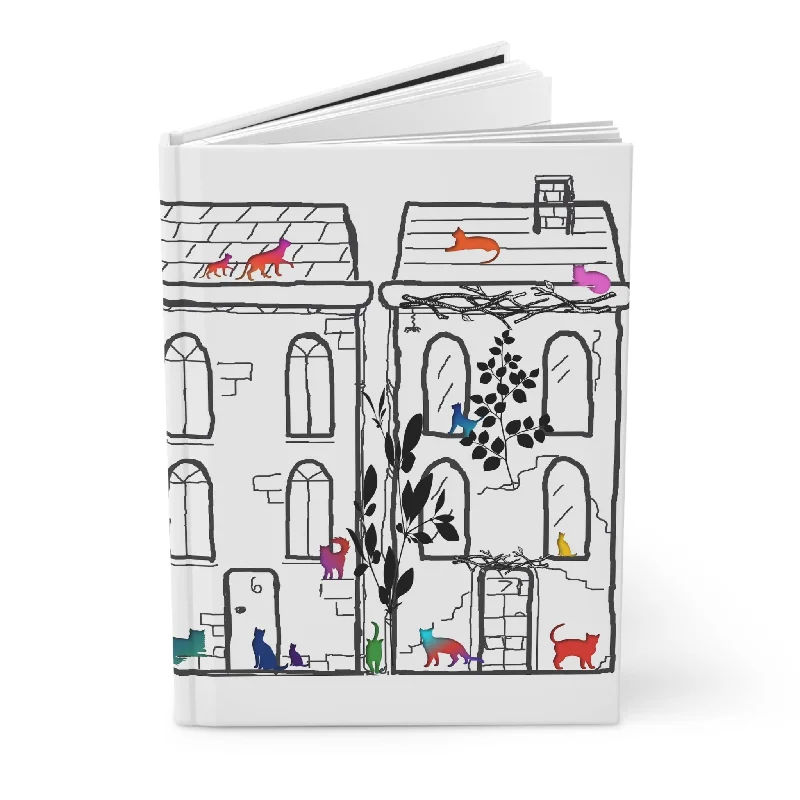 Hardcover Journal Matte - CAT HOUSE