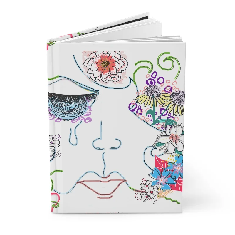 Hardcover Journal Matte - TEAR FACE