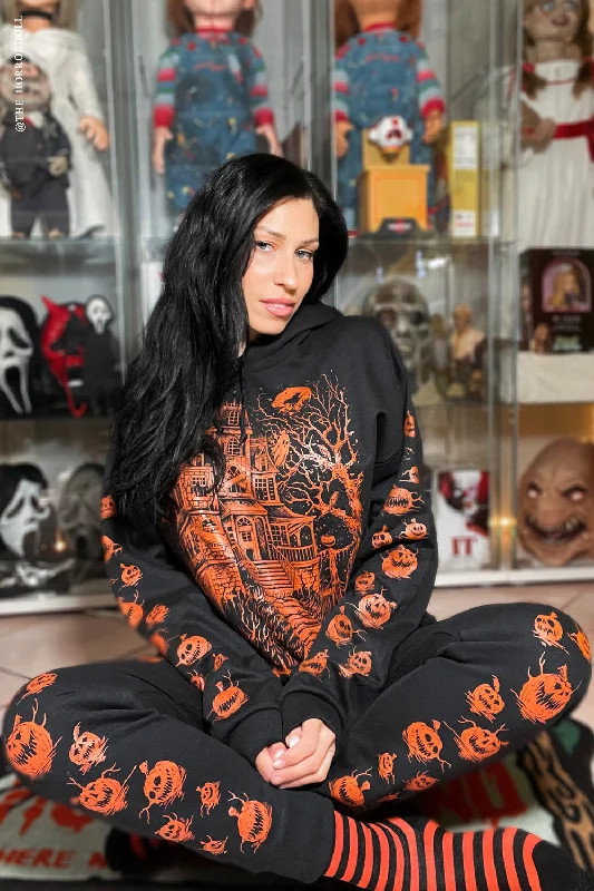 Possessed Pumpkin Patch Joggers [Unisex]